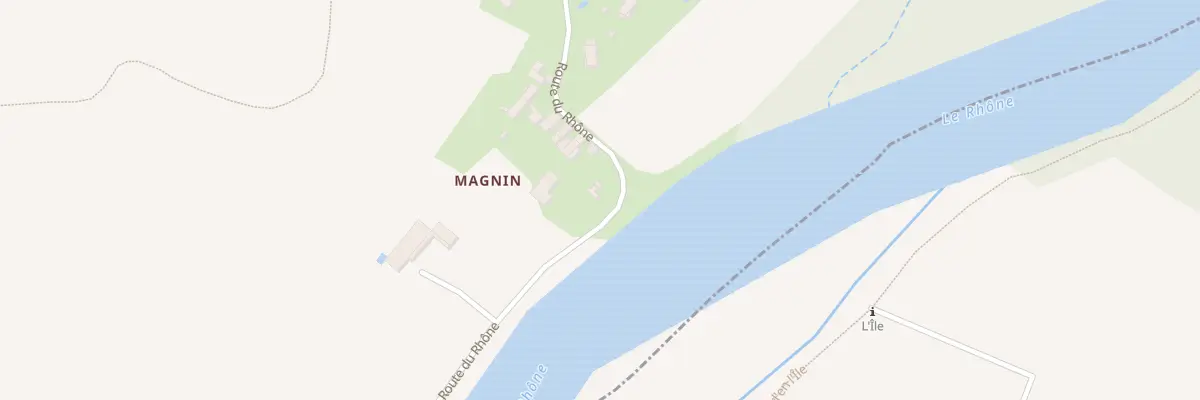 Plan du 1617 Rte du Rhône à Parves et Nattages