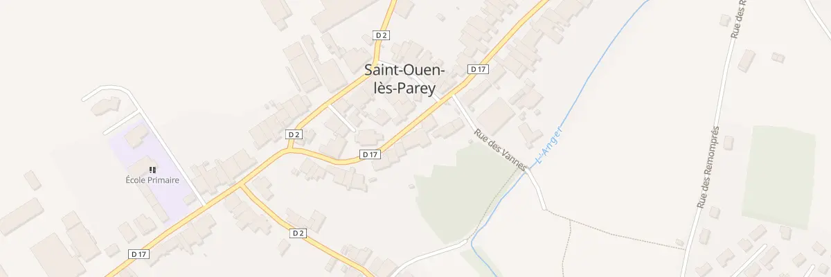 Plan du 3 Rue du General Leclerc à Saint-Ouen-lès-Parey
