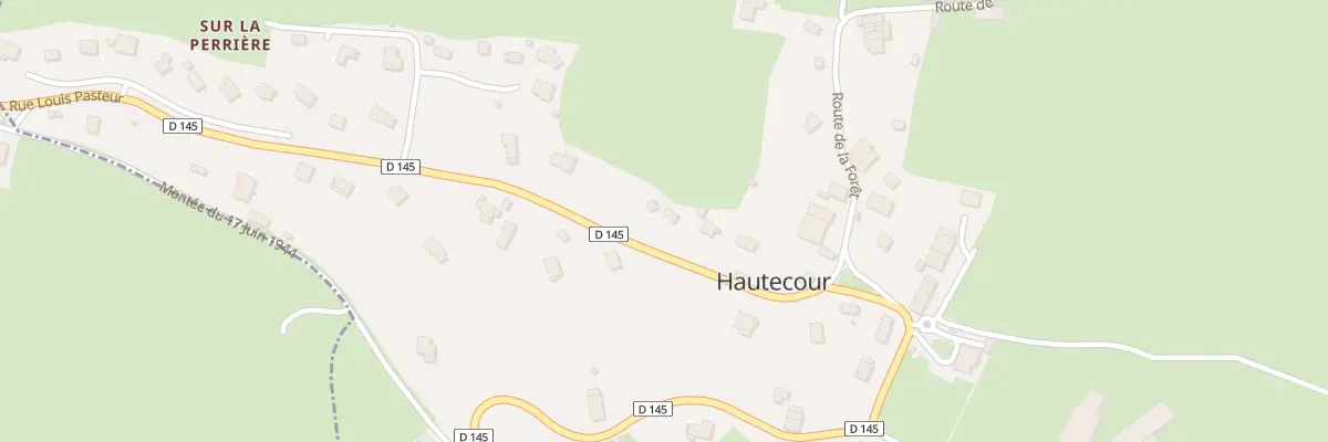 Plan du 505 Rue Louis Pasteur à Hautecour