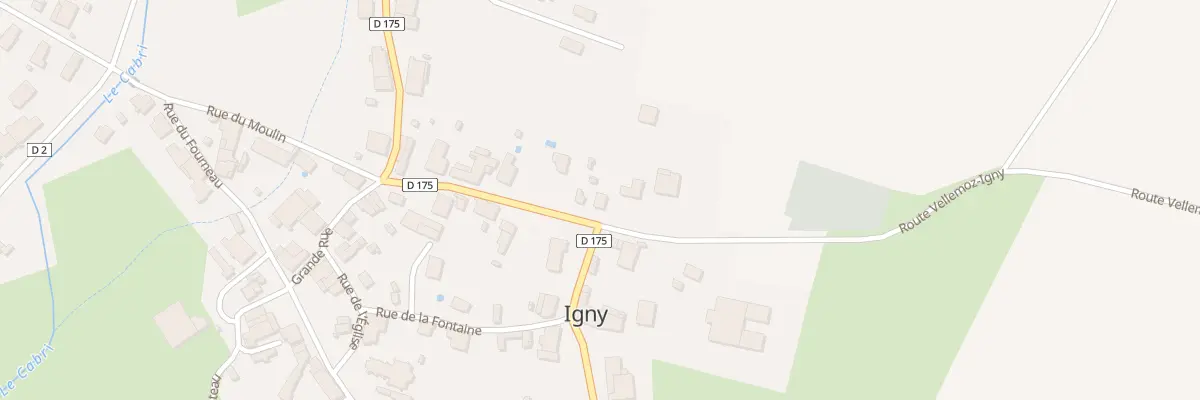 Plan du 15 Rue de Vellemoz à Igny
