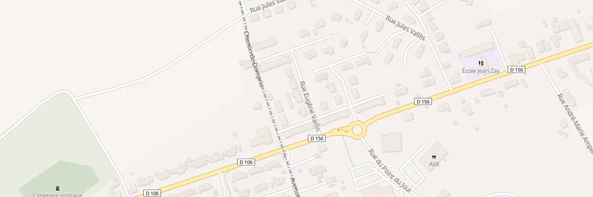 Plan du 15 Rue Eugène Varlin à Piennes