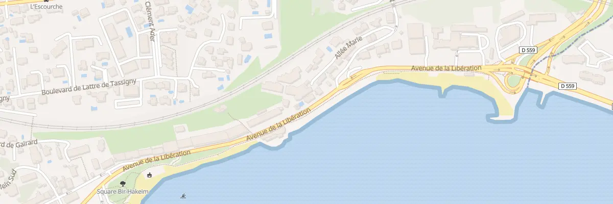 Plan du 310 Av de la Liberation à Bandol