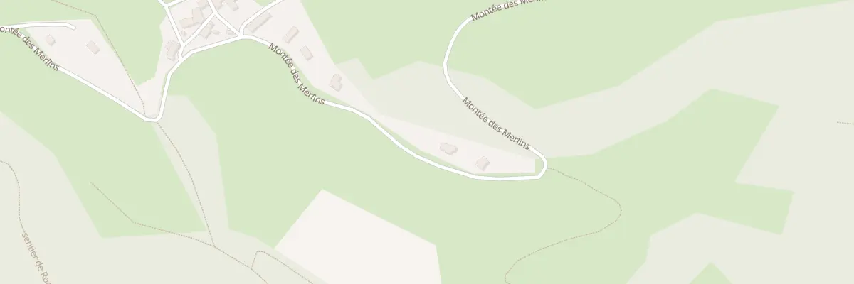 Plan du 2134 Montée des Merlins à Susville