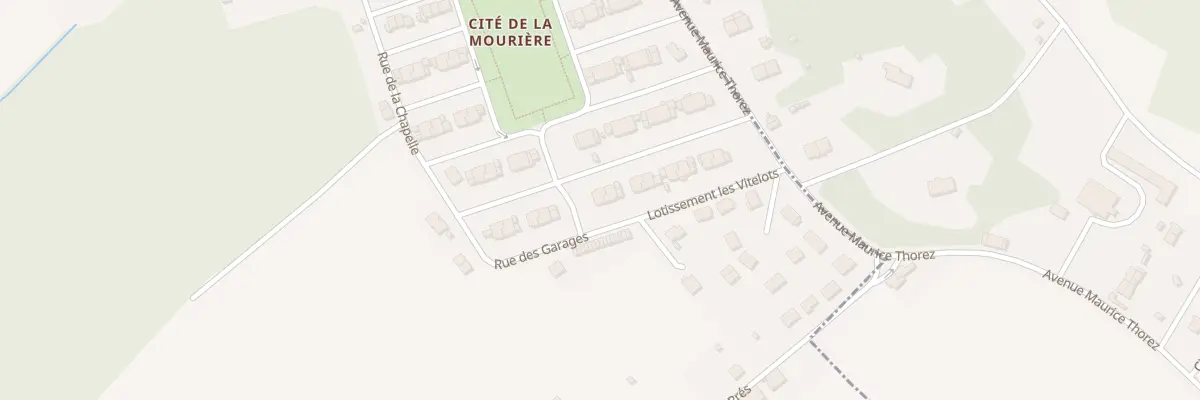 Plan du 168 Rue Cite de la Mouriere à Bouligny