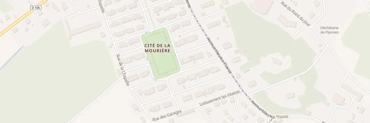 Plan du 112 Rue Cite de la Mouriere à Bouligny
