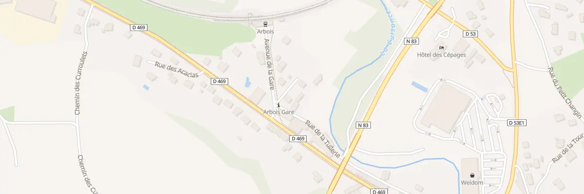 Plan du 22 Rue de la Tuilerie à Arbois