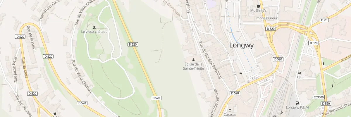 Plan du 31 Rue de l’Abbé Henrion à Longwy