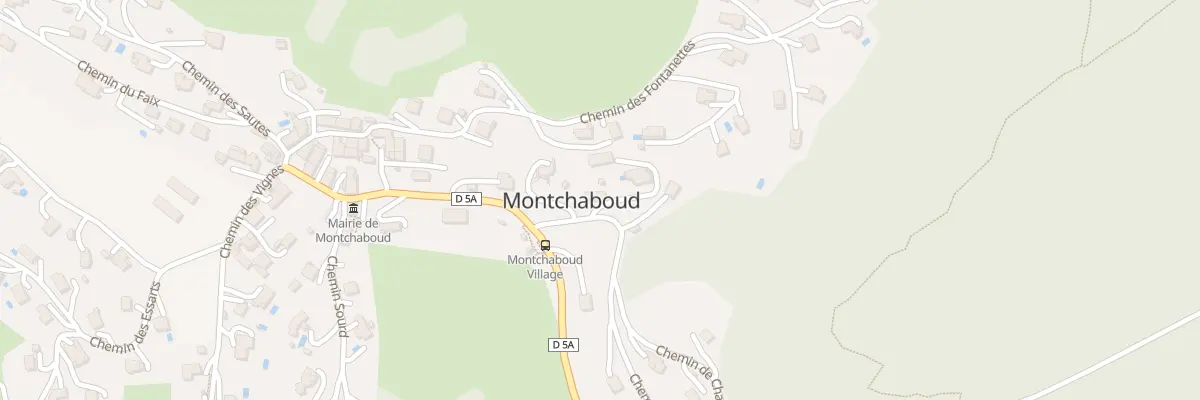 Plan du 53 Che du Cray à Montchaboud
