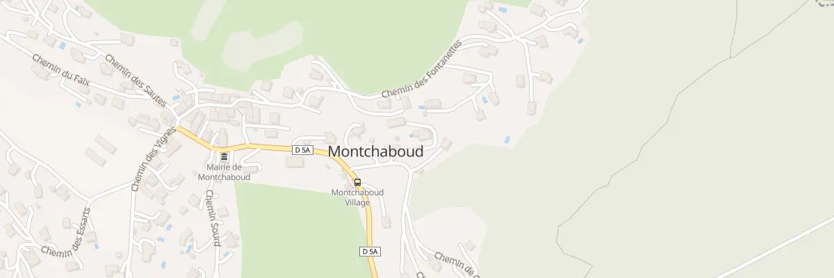 Plan du 2 Che du Cray à Montchaboud