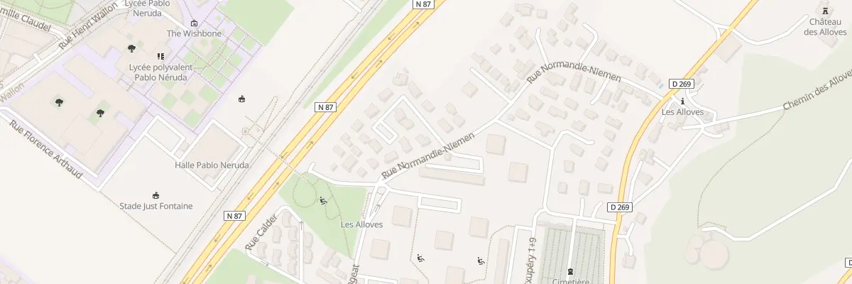 Plan du 28 Rue Jacques Brel à Saint-Martin-d’Hères