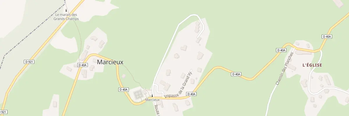 Plan du 120 Che des Drevets à Marcieux