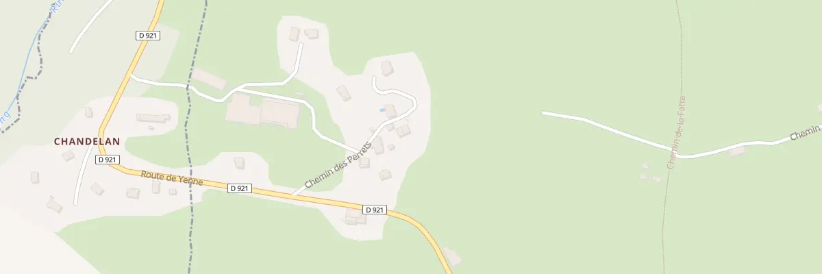 Plan du 82 Che des Perrets à Novalaise