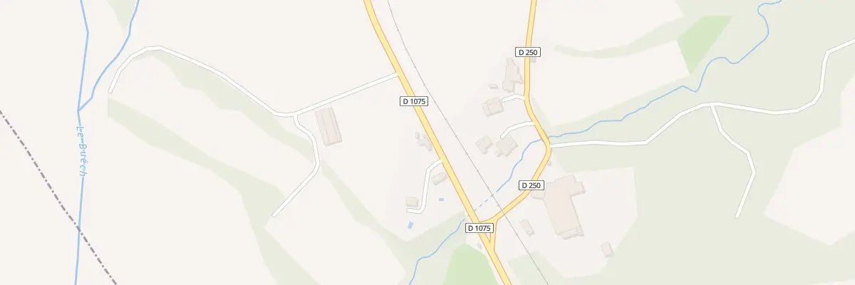 Plan du 5120 Les Planes Sud à Garde-Colombe