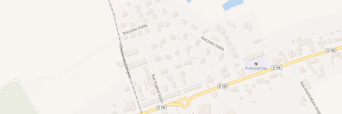 Plan du 9 Rue Eugène Varlin à Piennes