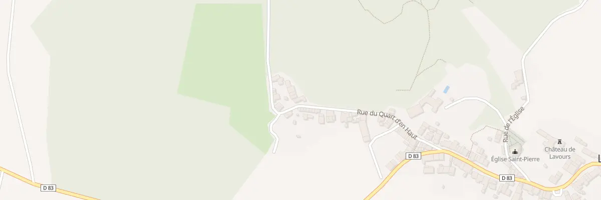 Plan du 5108 Lavours à Lavours