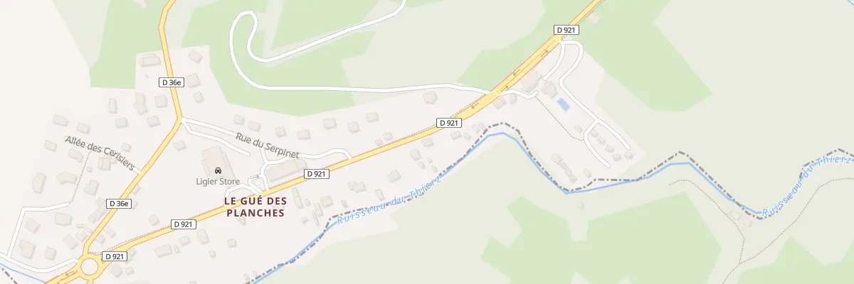 Plan du 3111 Rte du Lac à Saint-Alban-de-Montbel