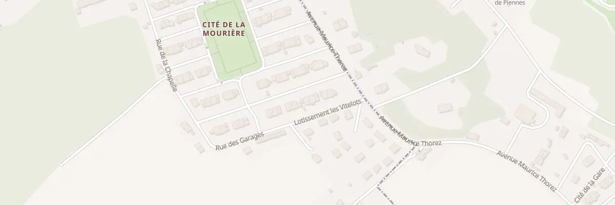 Plan du 164 Rue Cite de la Mouriere à Bouligny