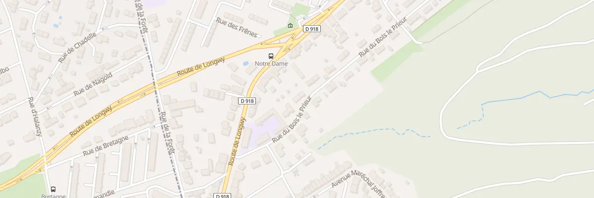 Plan du 7 Rue du Bois le Prieur à Mont-Saint-Martin