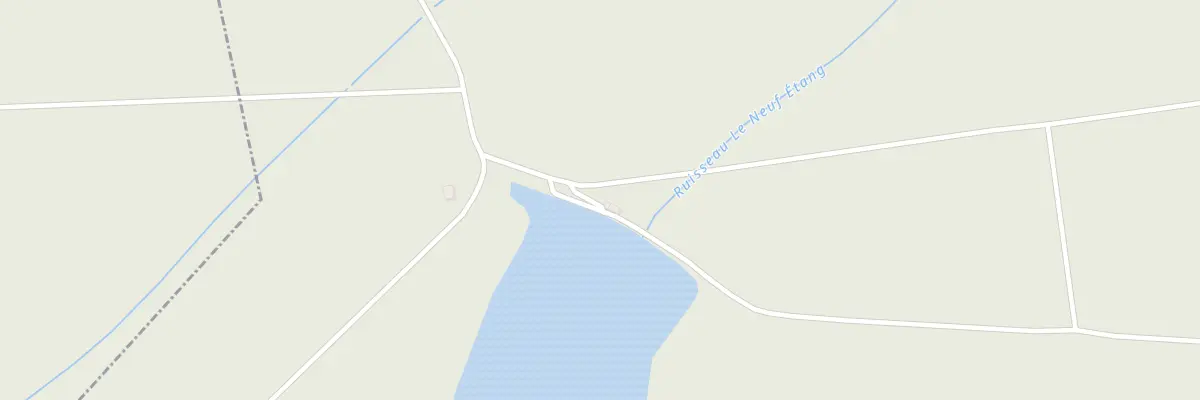 Plan du 9001 Neuf Etang de Mandres à Rambucourt