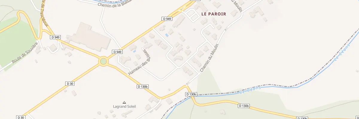 Plan du 5166 Le Paroir à Garde-Colombe