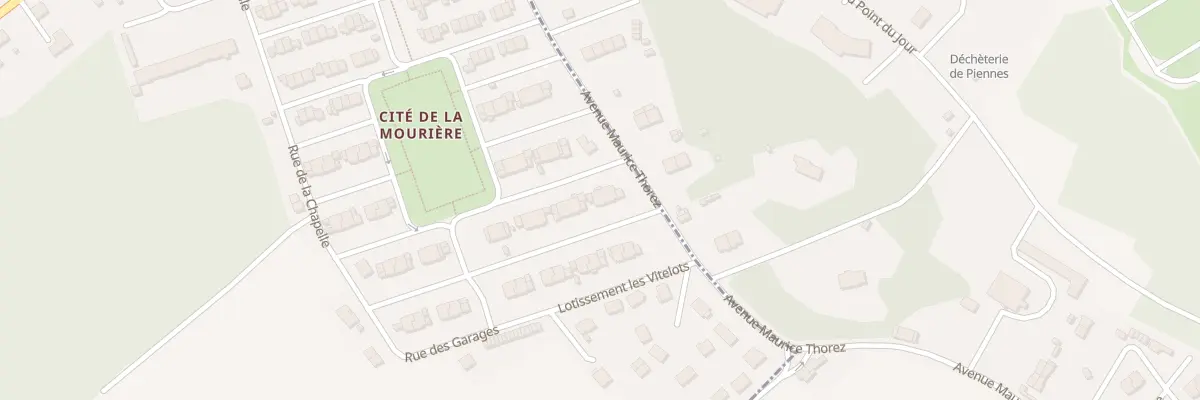 Plan du 138 Rue Cite de la Mouriere à Bouligny