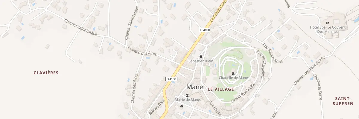 Plan du 5110 Le Grand Chemin à Mane