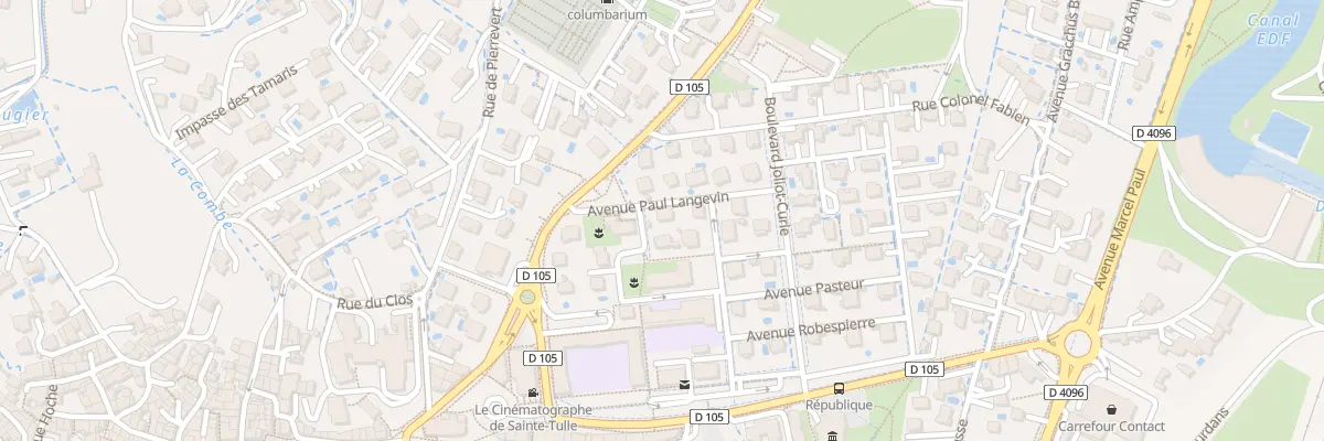 Plan du 5 Rue Guy Mocquet à Sainte-Tulle