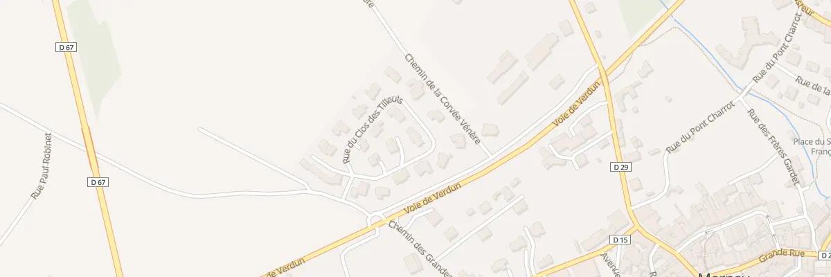 Plan du 6A Rue du Clos des Tilleuls à Marnay