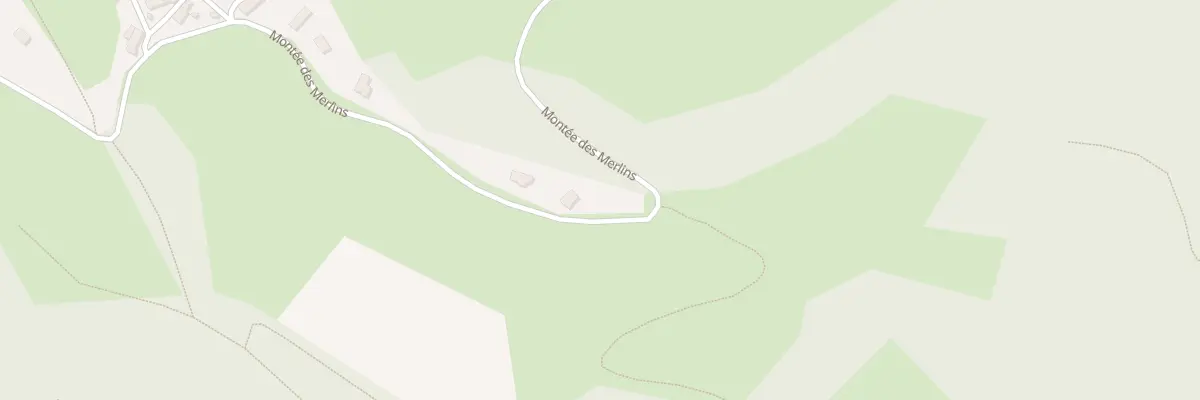 Plan du 2108 Montée des Merlins à Susville