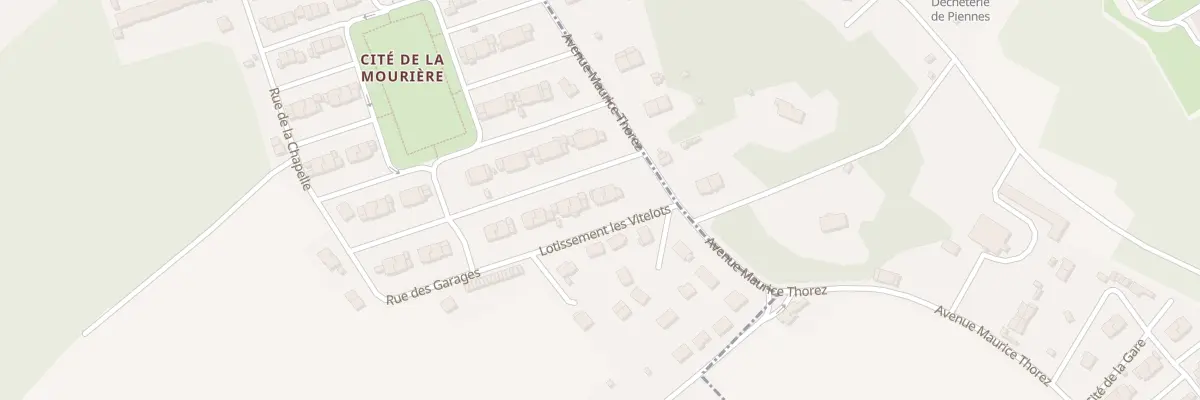 Plan du 150 Rue Cite de la Mouriere à Bouligny