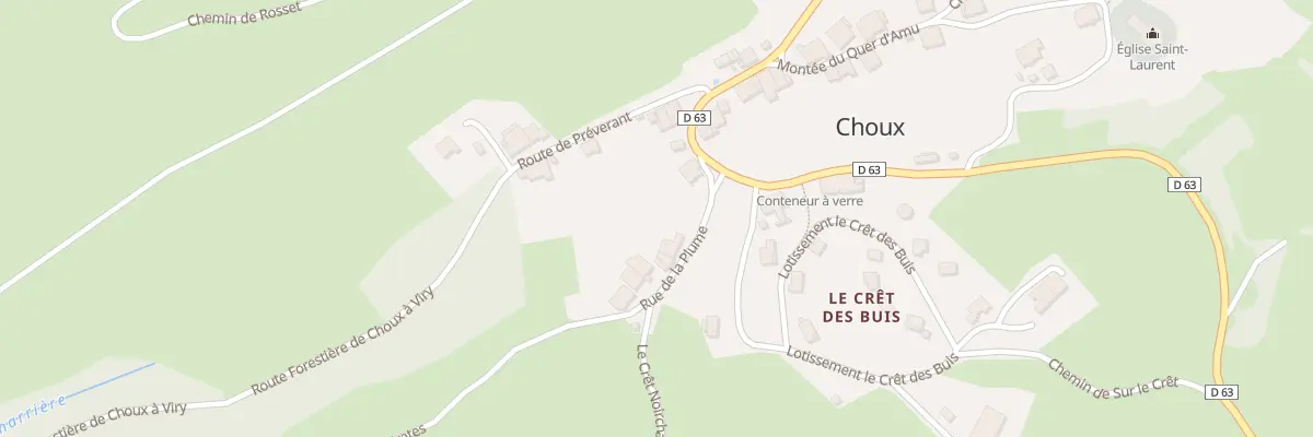 Plan du 4 Rue de la Plume à Choux