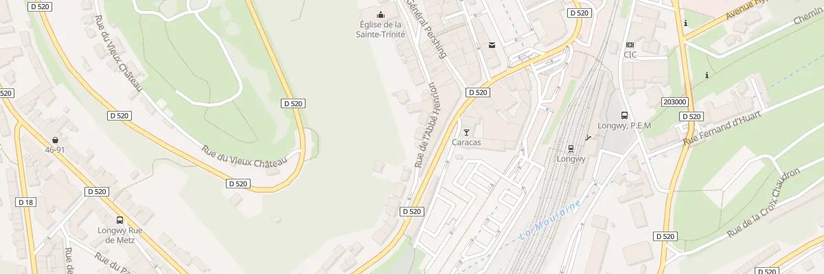 Plan du 7T Rue de l’Abbé Henrion à Longwy