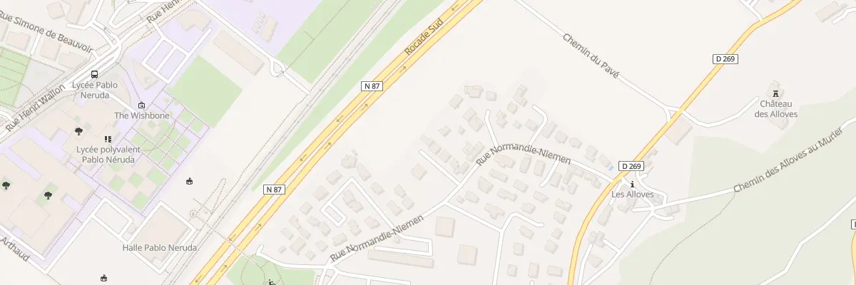 Plan du 15 Rue Normandie Niemen à Saint-Martin-d’Hères