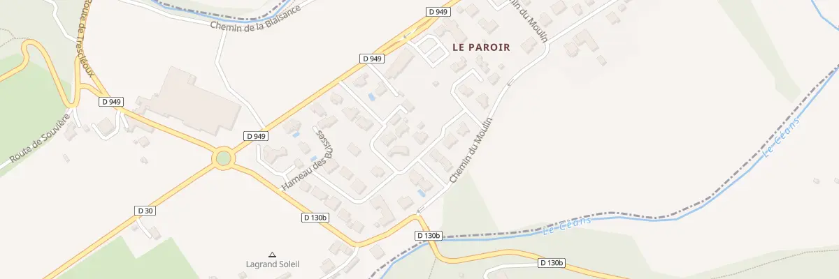 Plan du 5162 Le Paroir à Garde-Colombe