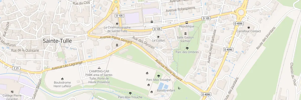 Plan du 66 Rue des Glycines à Sainte-Tulle