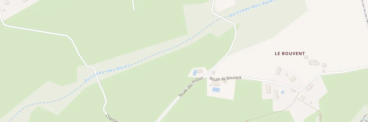 Plan du 1375 Rte des Pichon à Ayn