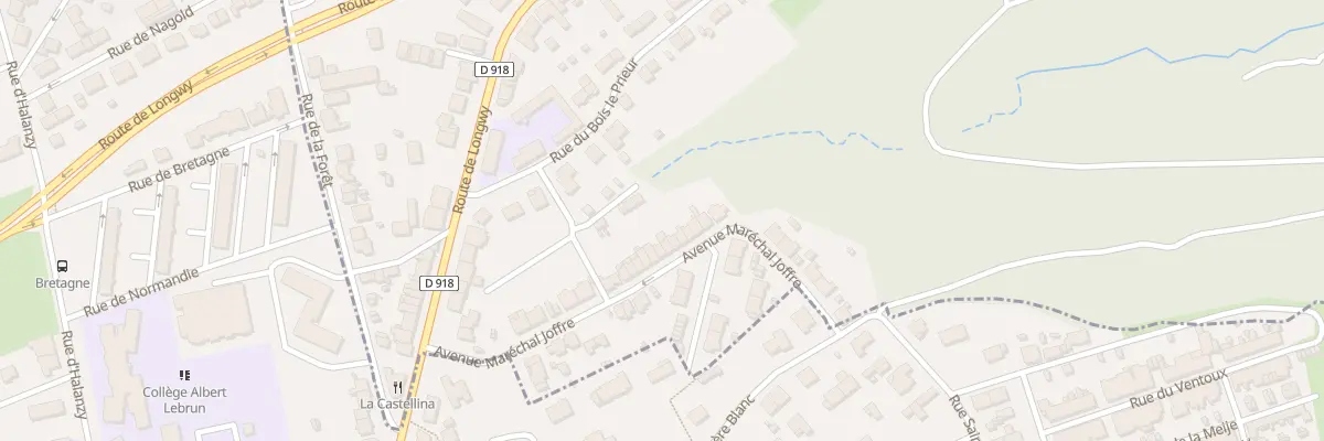 Plan du 17 Av Mal Joffre à Mont-Saint-Martin