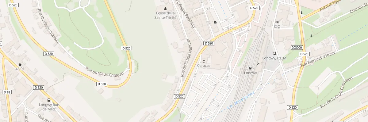 Plan du 9A Rue de l’Abbé Henrion à Longwy