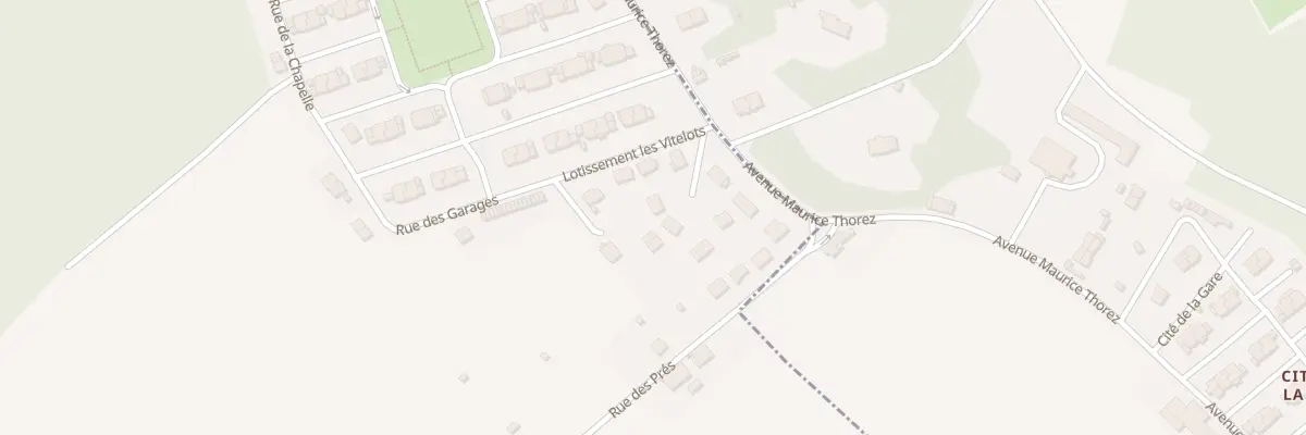 Plan du 4 Rue les Vitelots à Bouligny