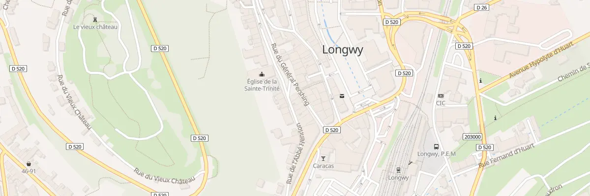 Plan du 28 Rue de l’Abbé Henrion à Longwy
