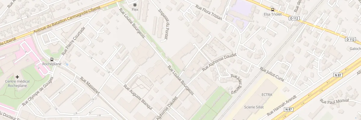 Plan du 39 Rue Niki De Saint Phalle à Saint-Martin-d’Hères
