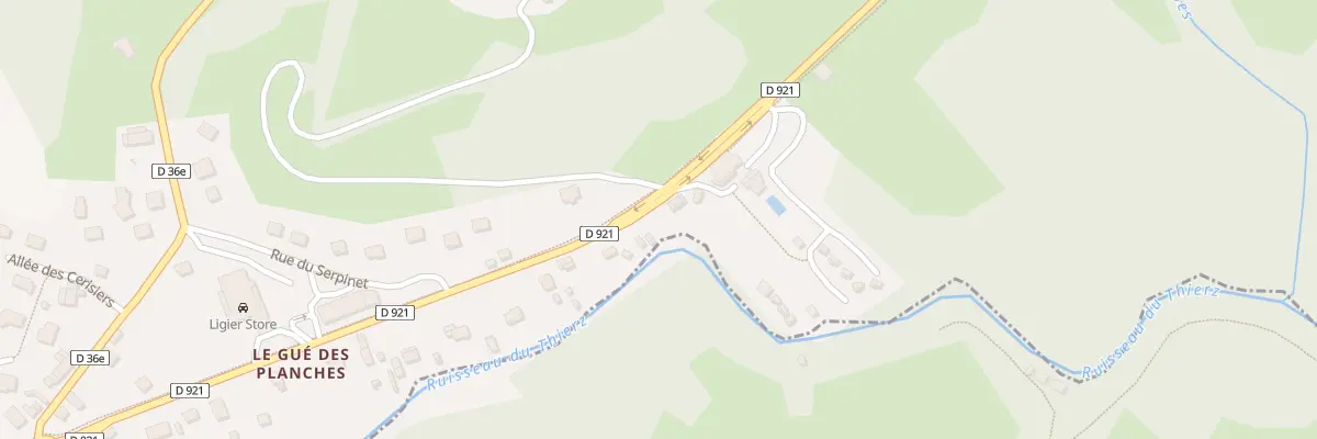 Plan du 3035 Rte du Lac à Saint-Alban-de-Montbel