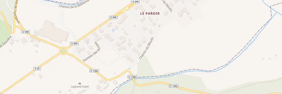 Plan du 5174 Le Paroir à Garde-Colombe