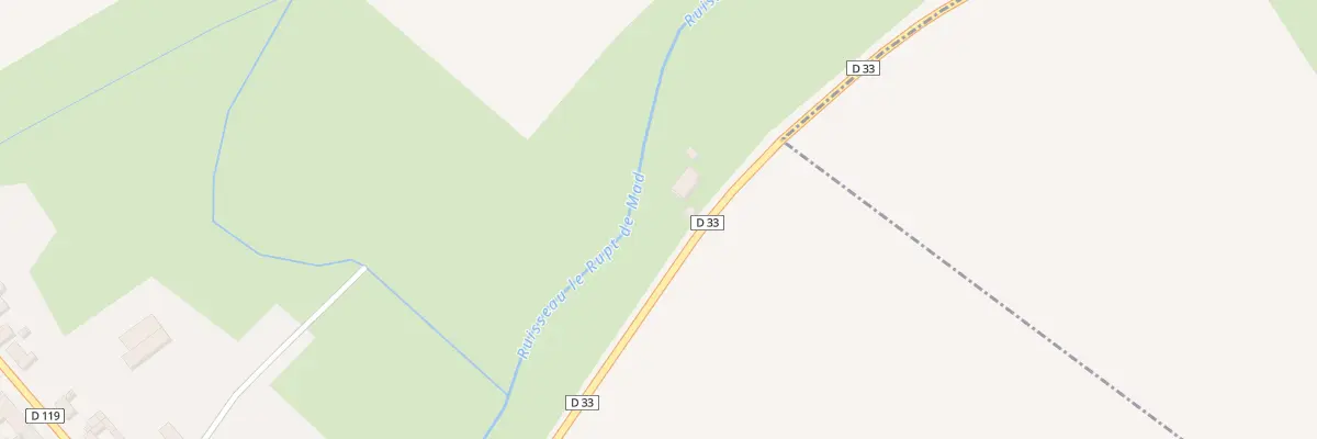 Plan du 9001 Bagnieux à Richecourt