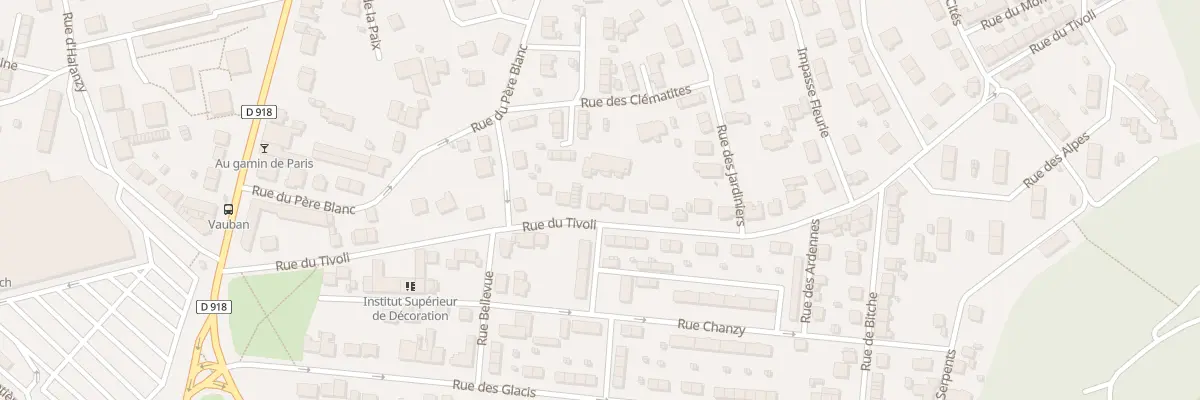 Plan du 17B Rue du Tivoli à Longwy