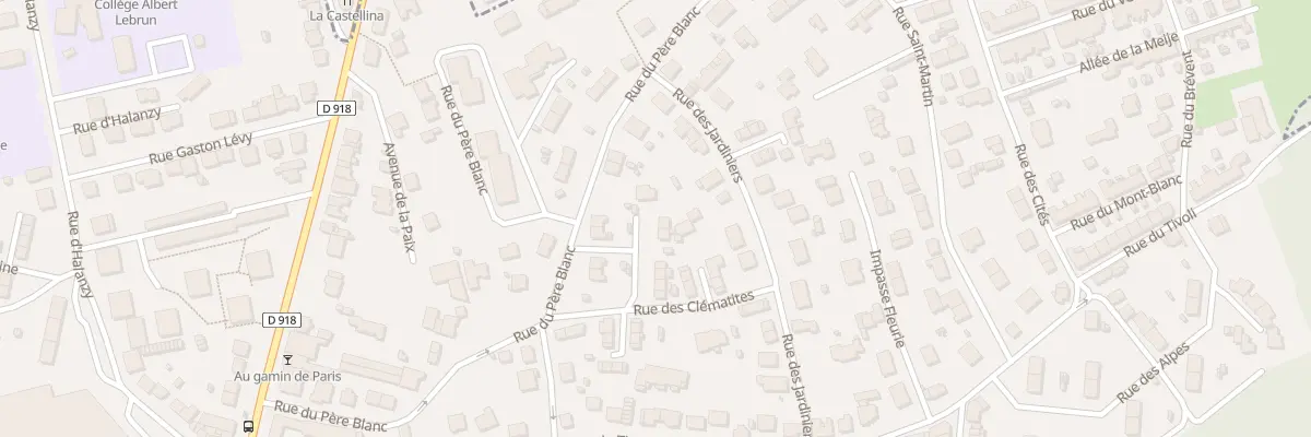 Plan du 22C Rue du Père Blanc à Longwy
