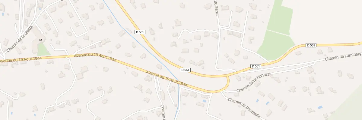 Plan du 789 Av du Réal des Andrieux à Rians