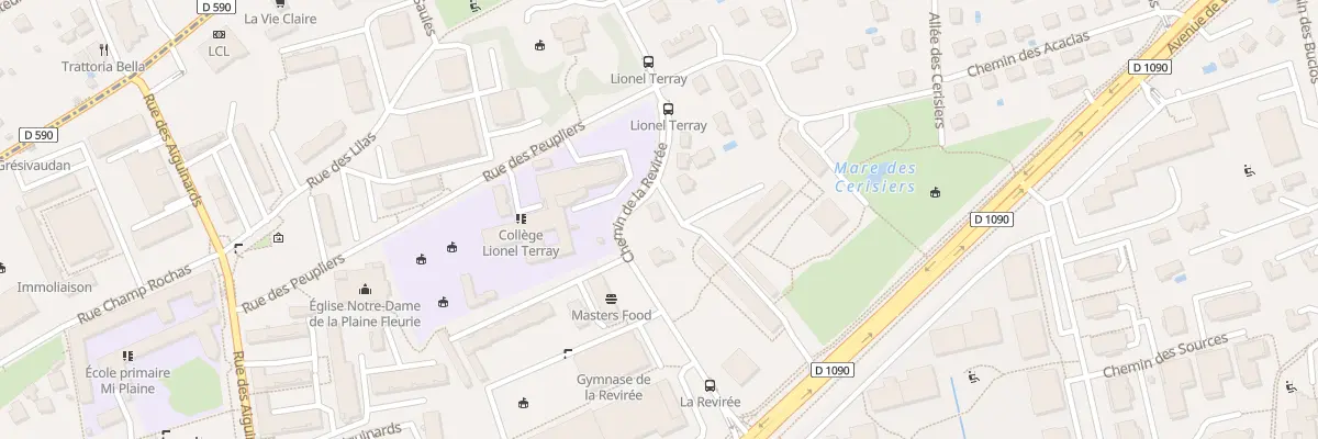 Plan du 33 Che de la Revirée à Meylan