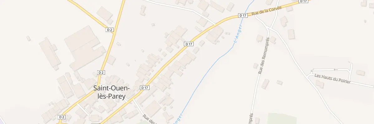Plan du 18 Rue de la Corvée à Saint-Ouen-lès-Parey