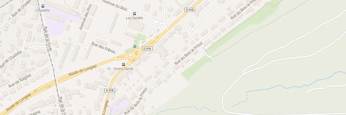 Plan du 23 Rue du Bois le Prieur à Mont-Saint-Martin